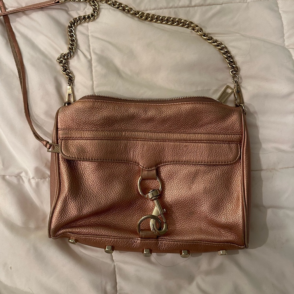 Rose Gold Rebecca Minkoff Purse